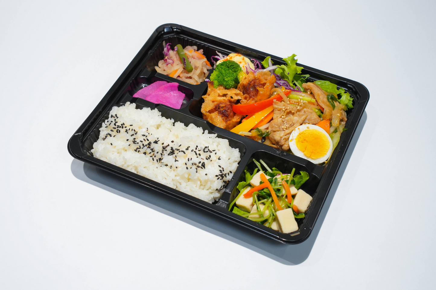 スタミナ炒めとシュウマイ弁当